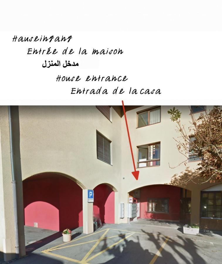 Studio Bahnhof Spiez Apartment Exterior foto